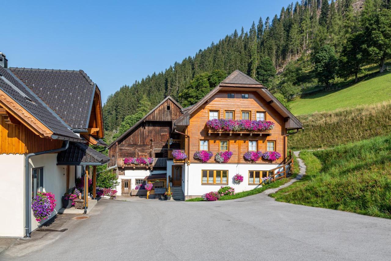 Bio-Bauernhof Grundlehnerhof Guest House Ramsau am Dachstein Exterior foto