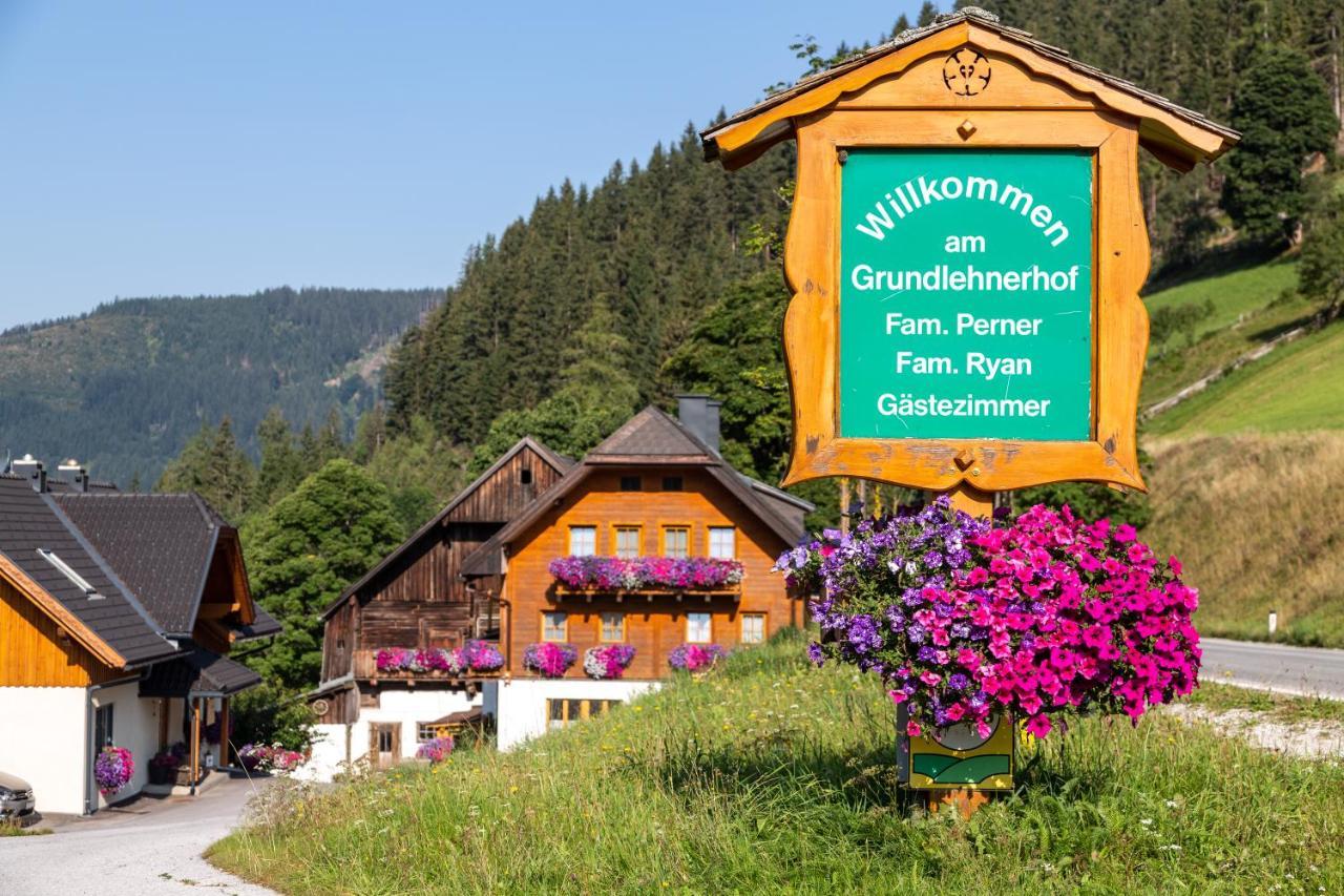 Bio-Bauernhof Grundlehnerhof Guest House Ramsau am Dachstein Exterior foto