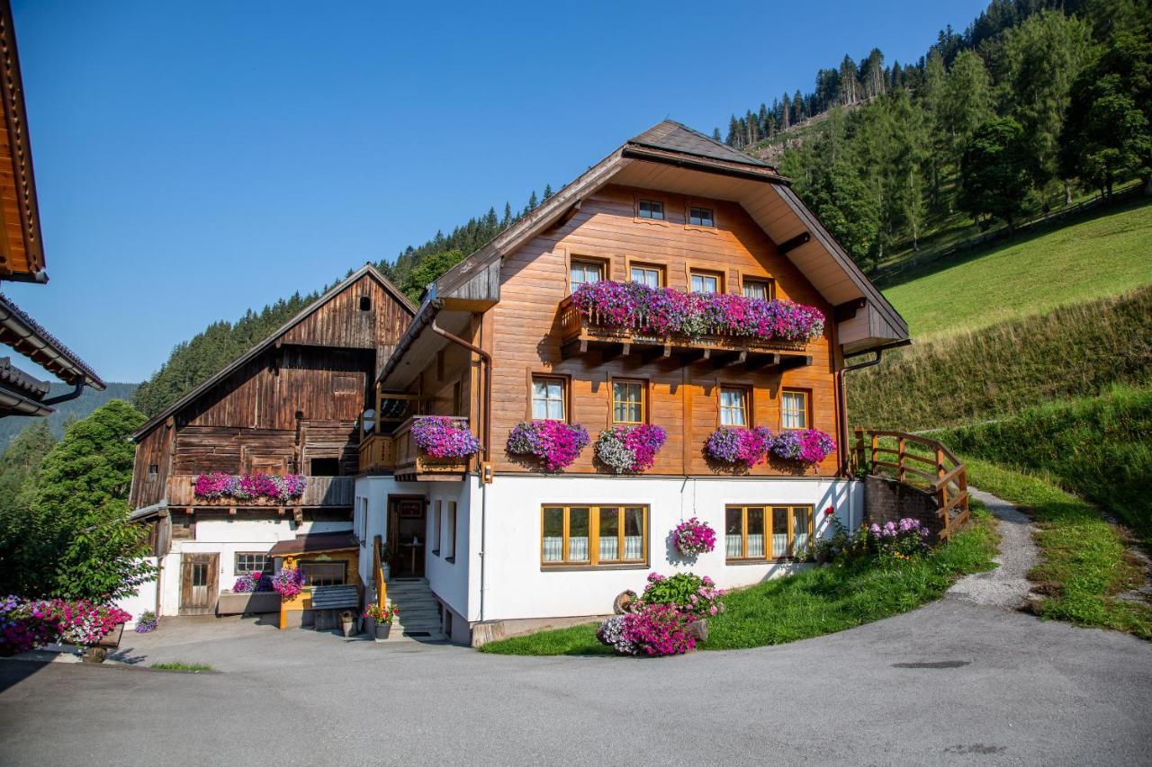 Bio-Bauernhof Grundlehnerhof Guest House Ramsau am Dachstein Exterior foto
